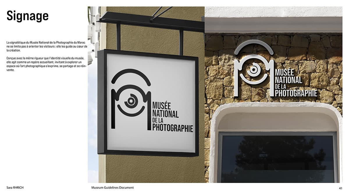Chartre graphique du Musée nationale de la photographie 5